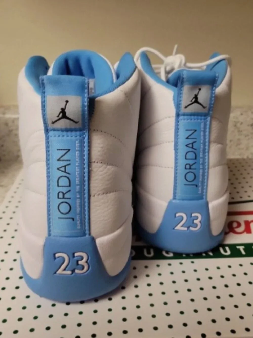 Jordan 12 Retro Melo UNC Men's High-Top Sneakers